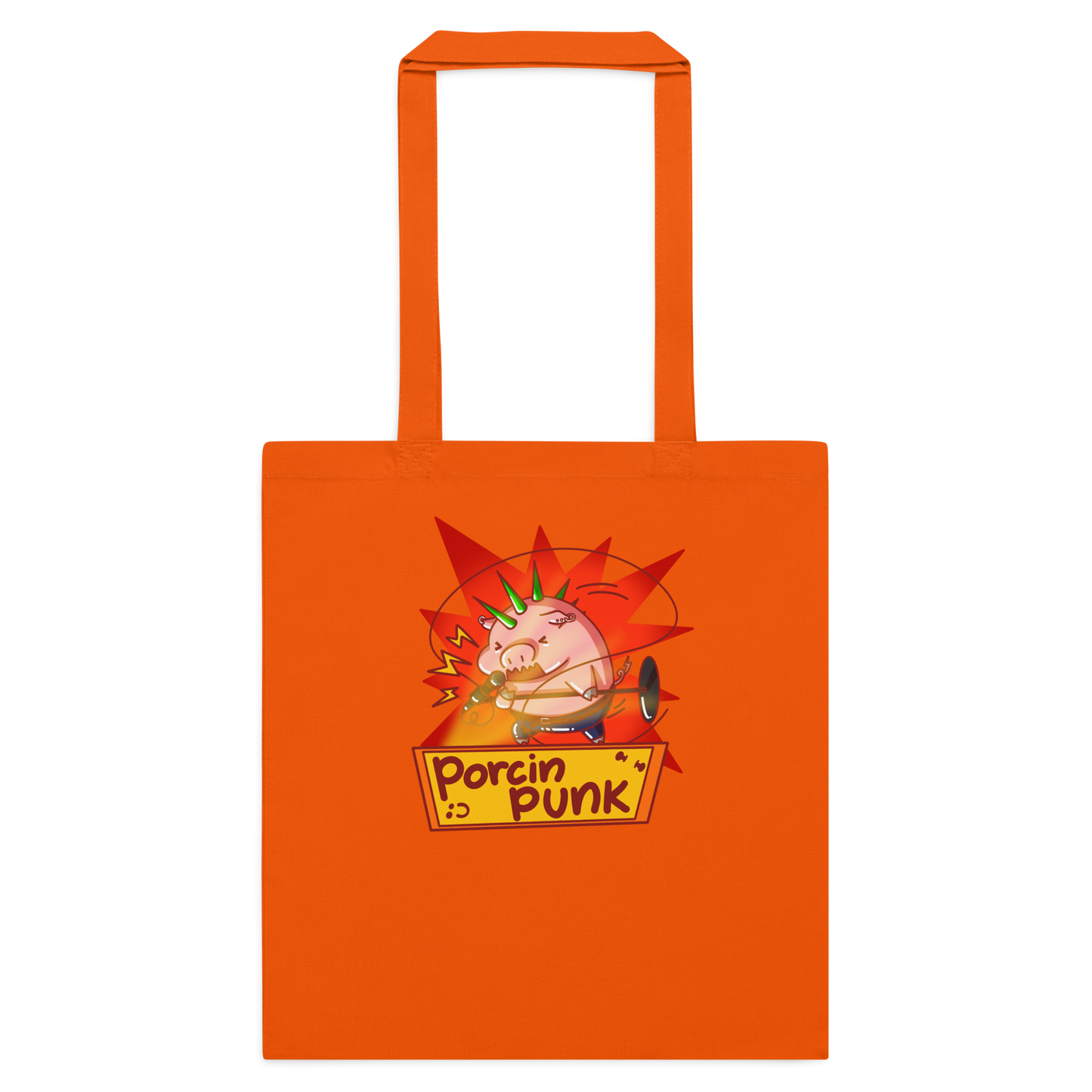 Tote bag Porcin Punk