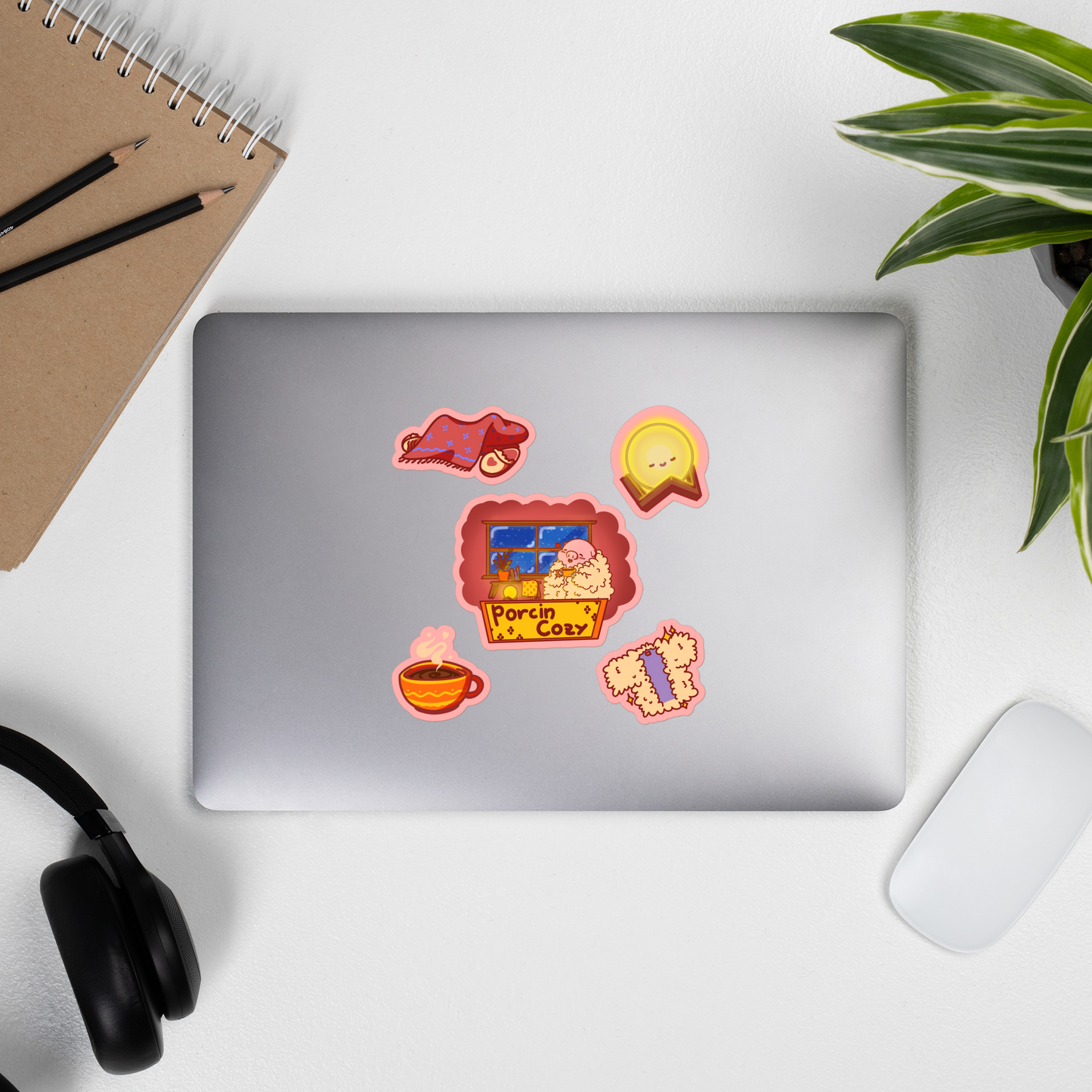 Stickers Porcin Cozy