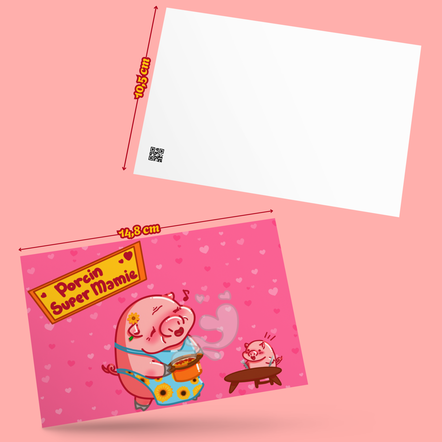 PACK STICKY Porcin Super Mamie