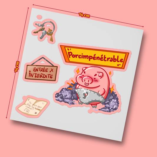PACK STICKY Porcimpénétrable