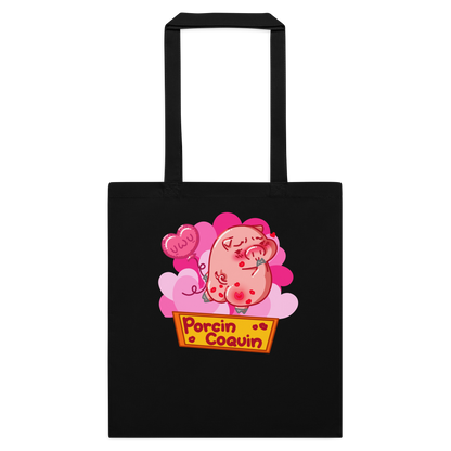Tote bag Porcin Coquin
