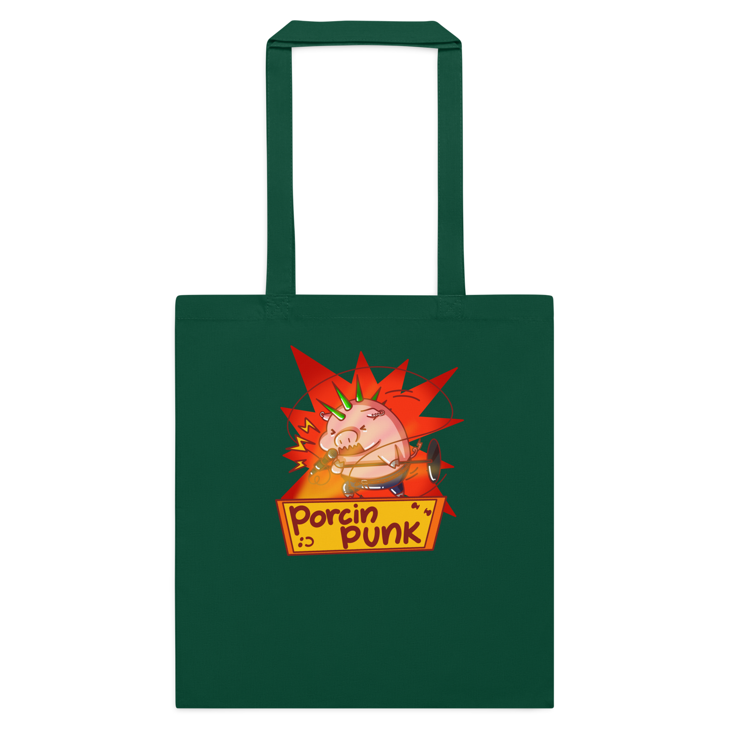 Tote bag Porcin Punk