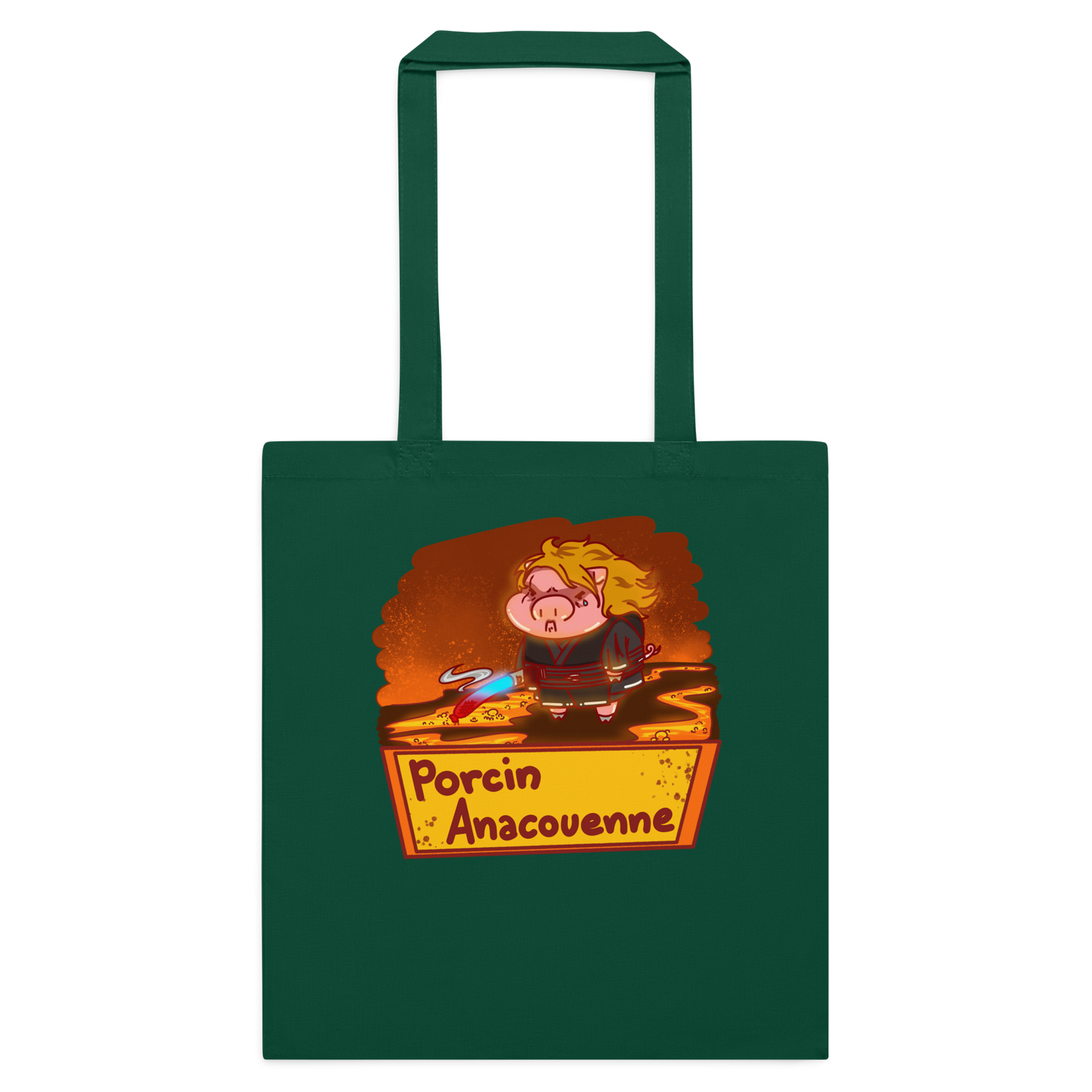 Tote bag Porcin Anacouenne
