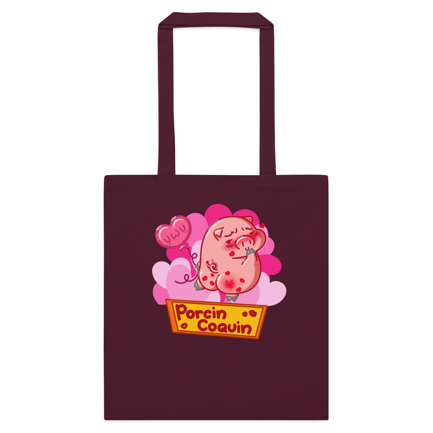 Tote bag Porcin Coquin
