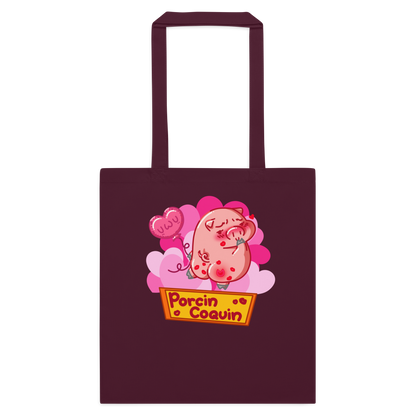 Tote bag Porcin Coquin