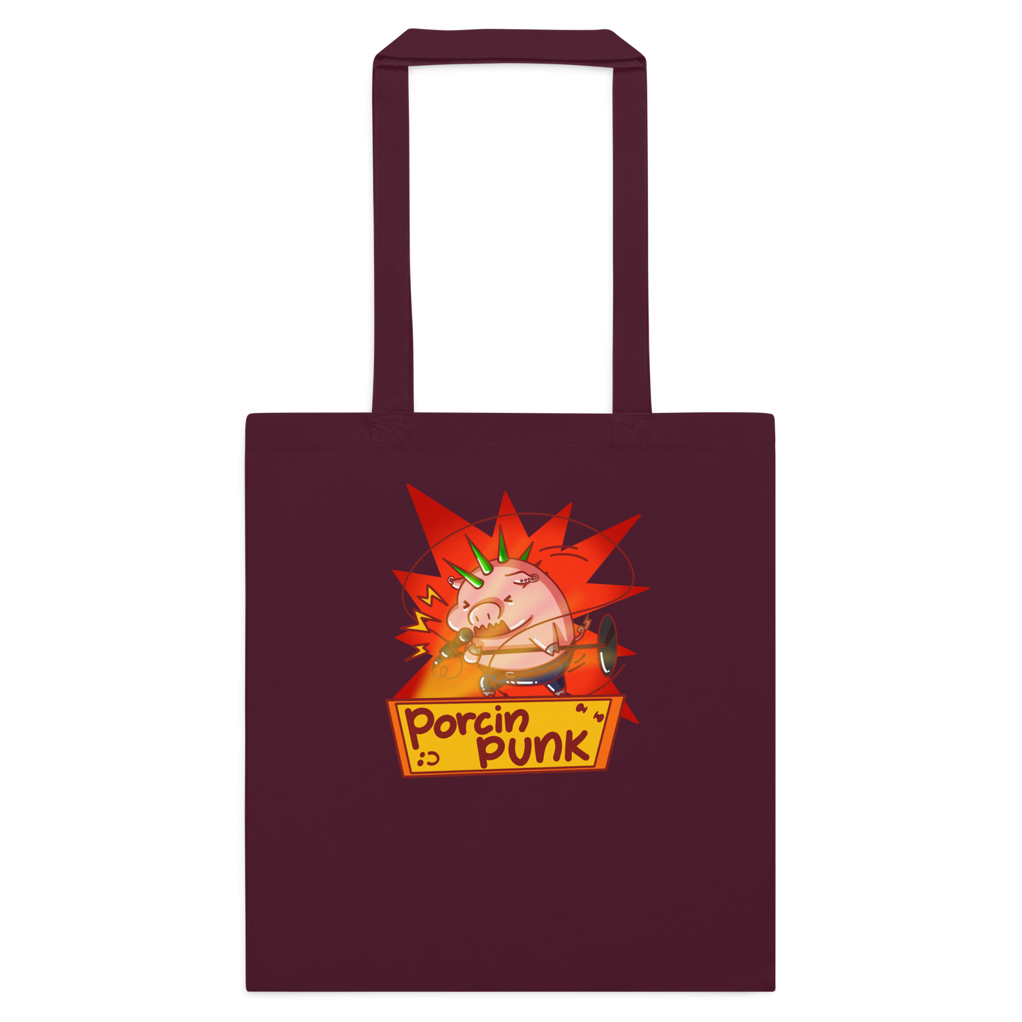 Tote bag Porcin Punk