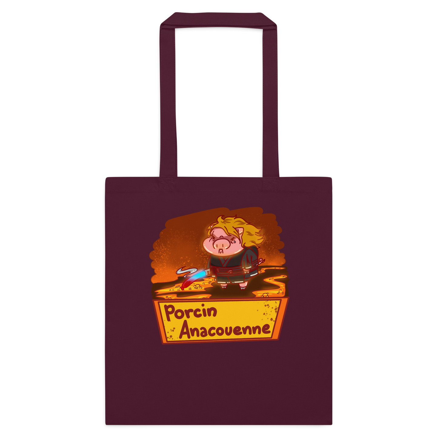 Tote bag Porcin Anacouenne