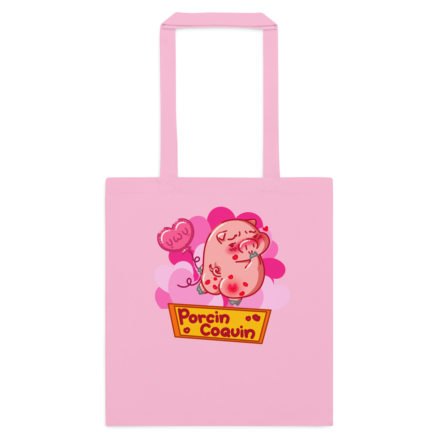 Tote bag Porcin Coquin