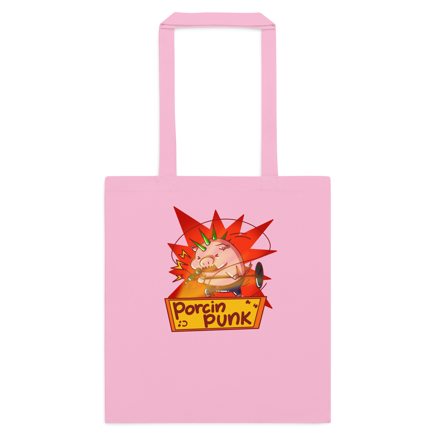 Tote bag Porcin Punk