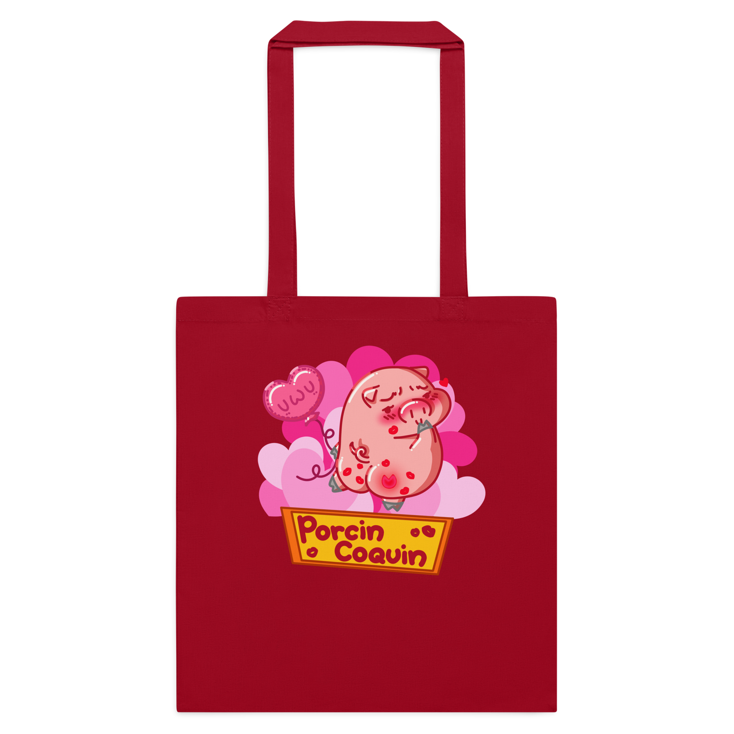 Tote bag Porcin Coquin
