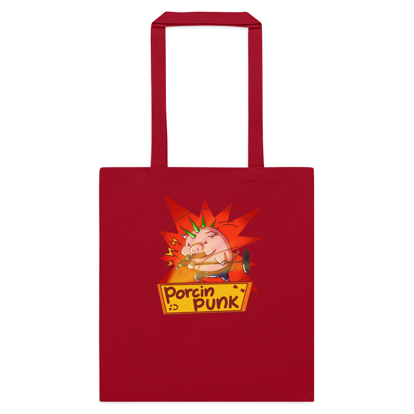 Tote bag Porcin Punk