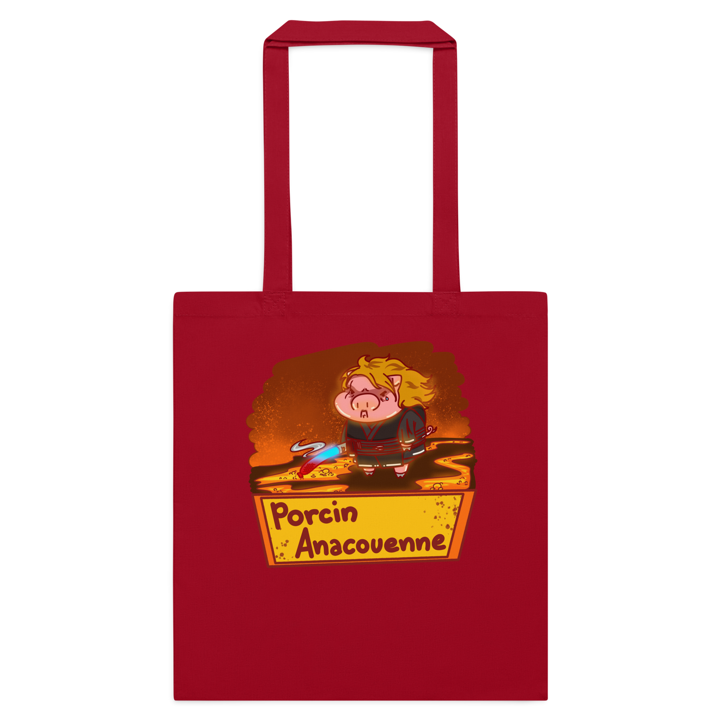 Tote bag Porcin Anacouenne