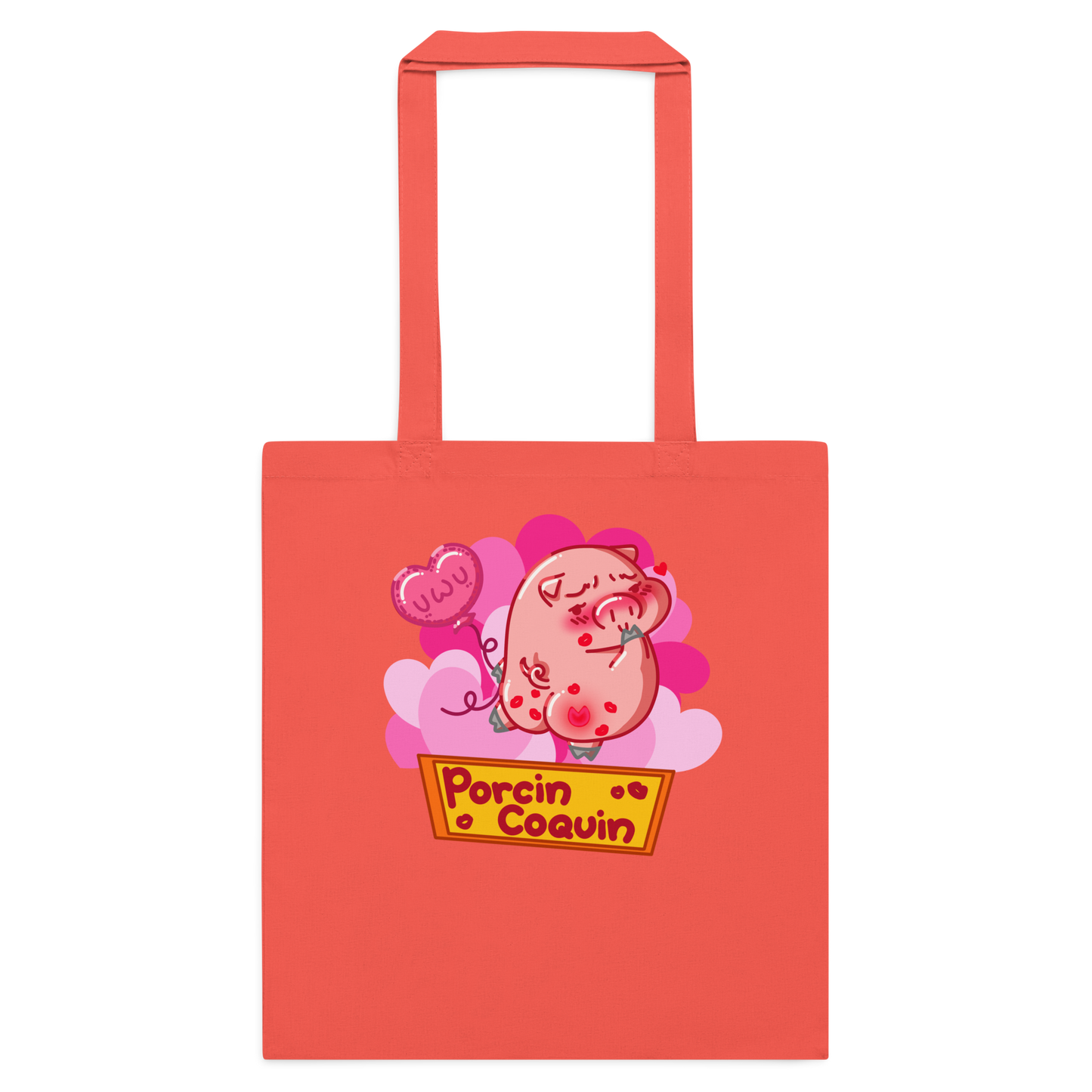 Tote bag Porcin Coquin
