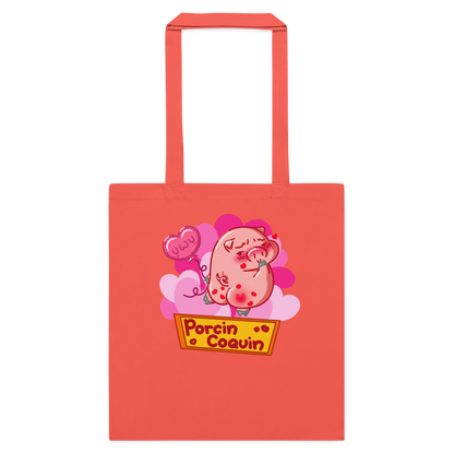 Tote bag Porcin Coquin