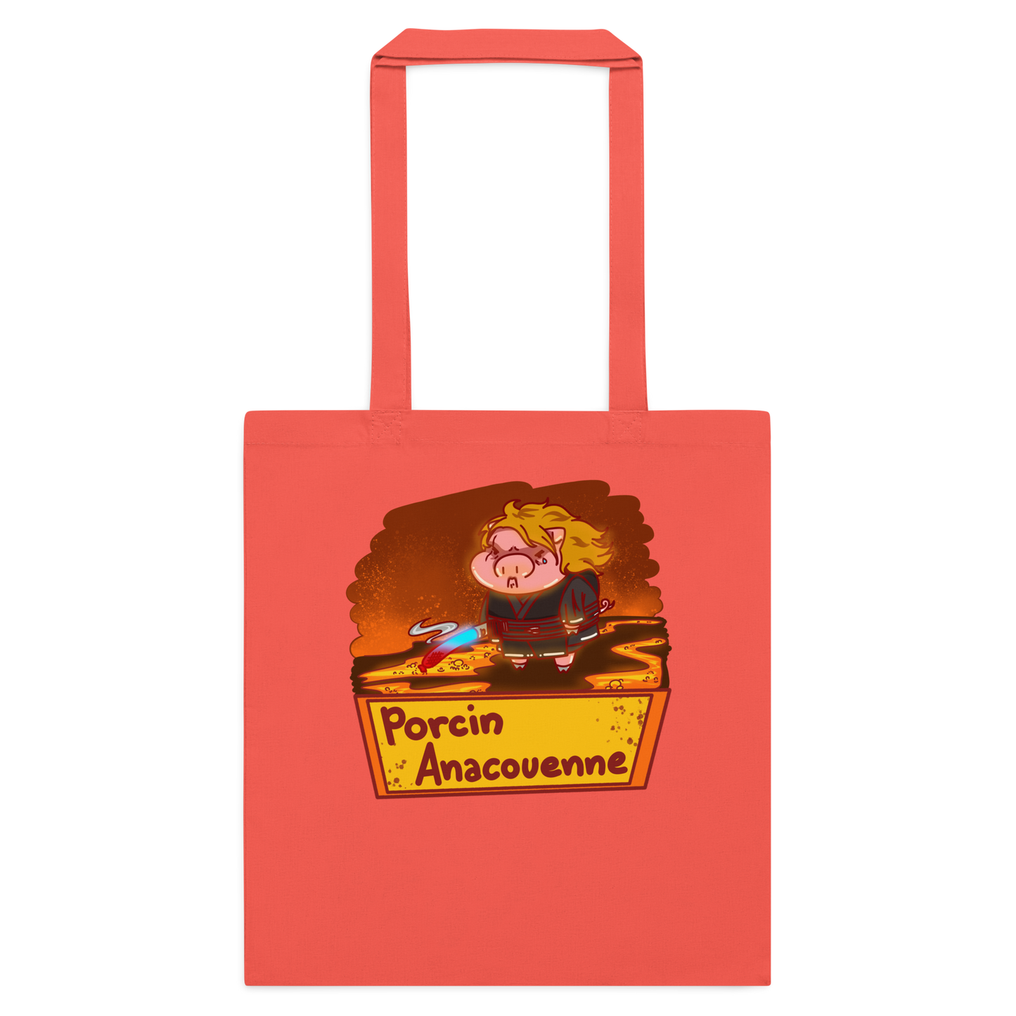 Tote bag Porcin Anacouenne
