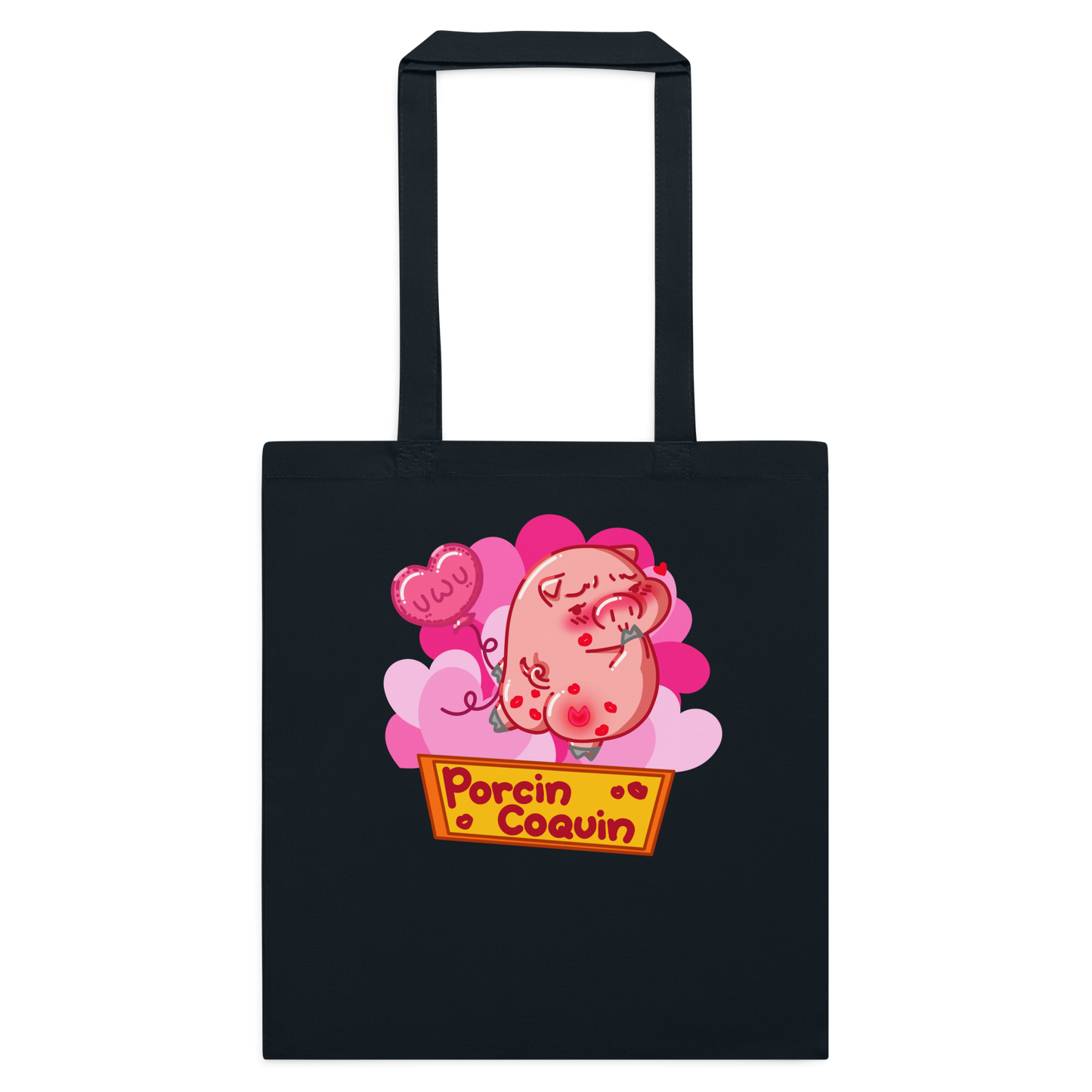 Tote bag Porcin Coquin