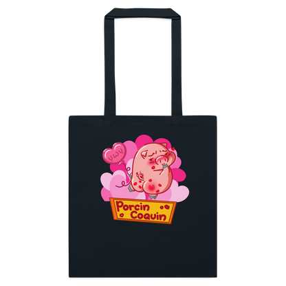 Tote bag Porcin Coquin