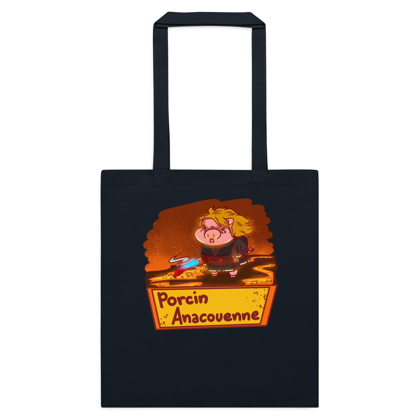 Tote bag Porcin Anacouenne