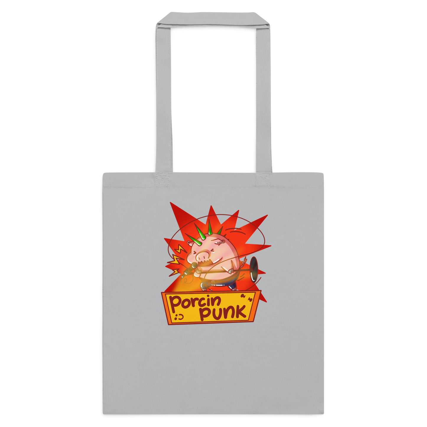 Tote bag Porcin Punk