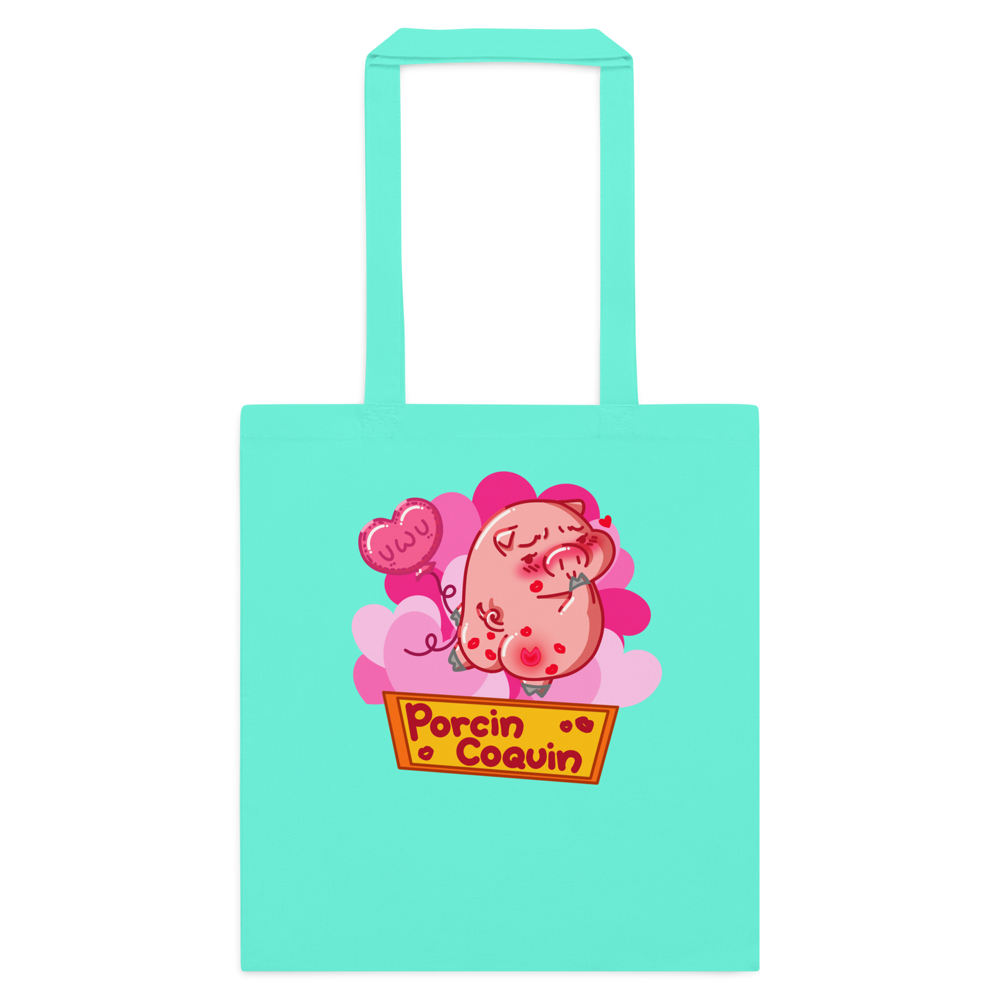 Tote bag Porcin Coquin