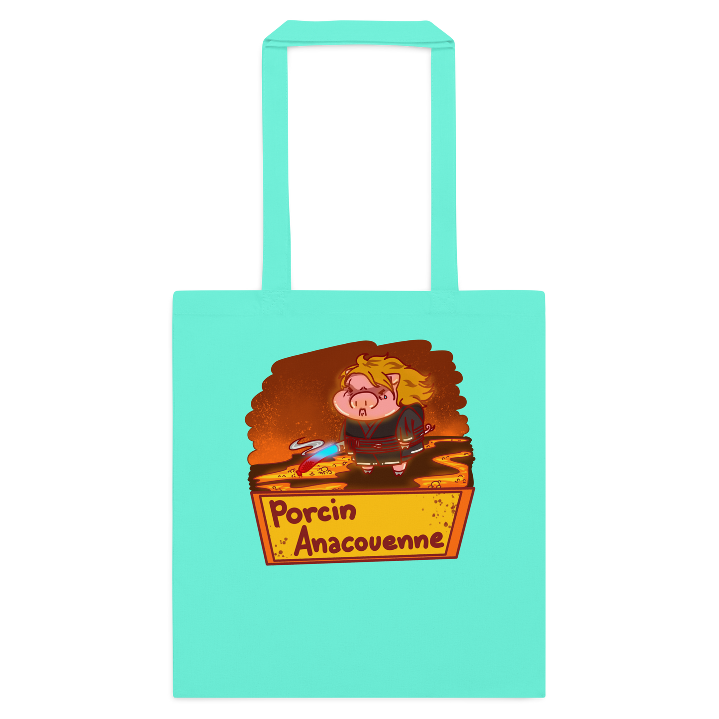 Tote bag Porcin Anacouenne