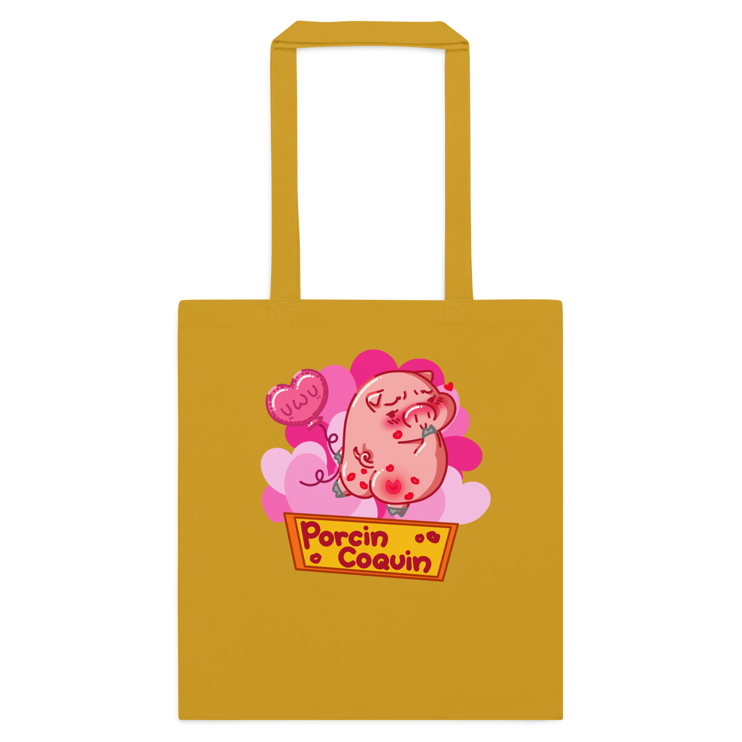 Tote bag Porcin Coquin