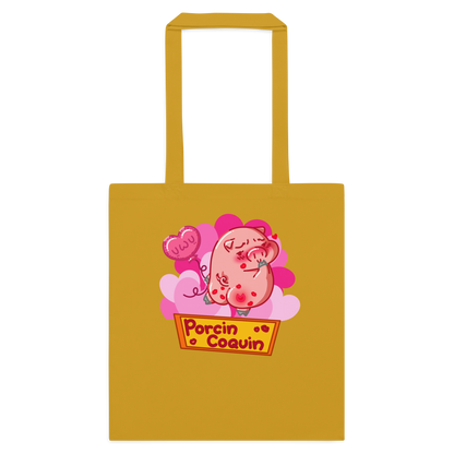 Tote bag Porcin Coquin