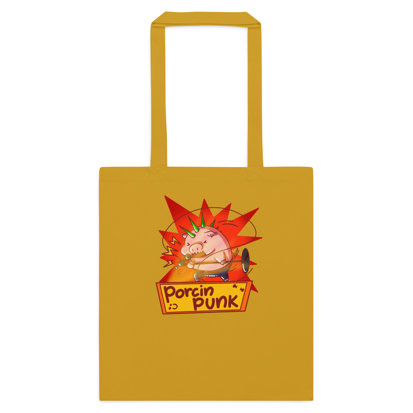 Tote bag Porcin Punk