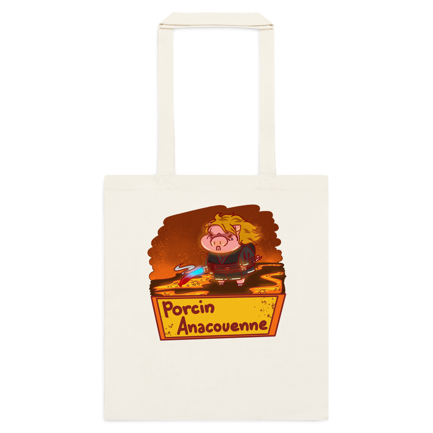 Tote bag Porcin Anacouenne