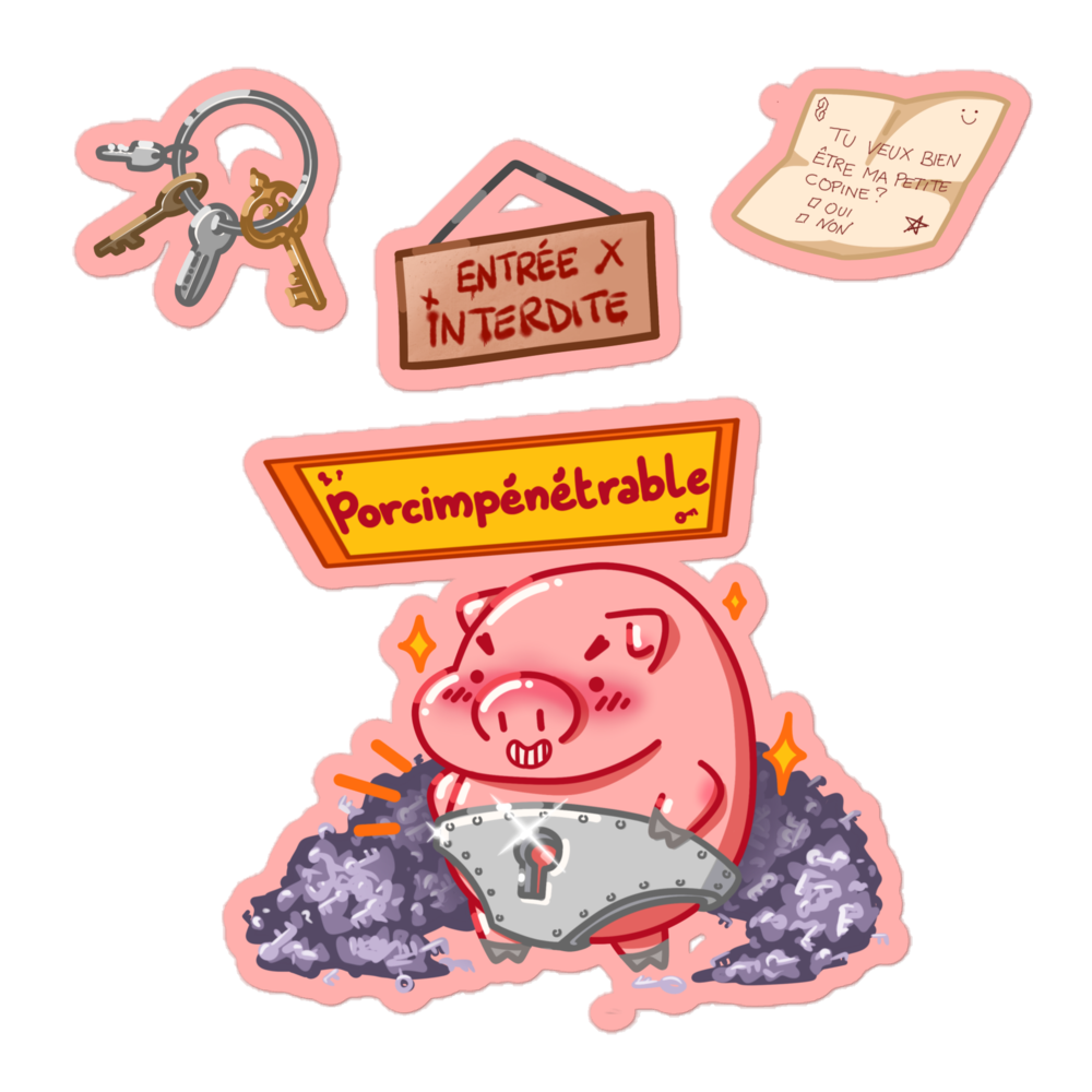 Stickers Porcimpénétrable