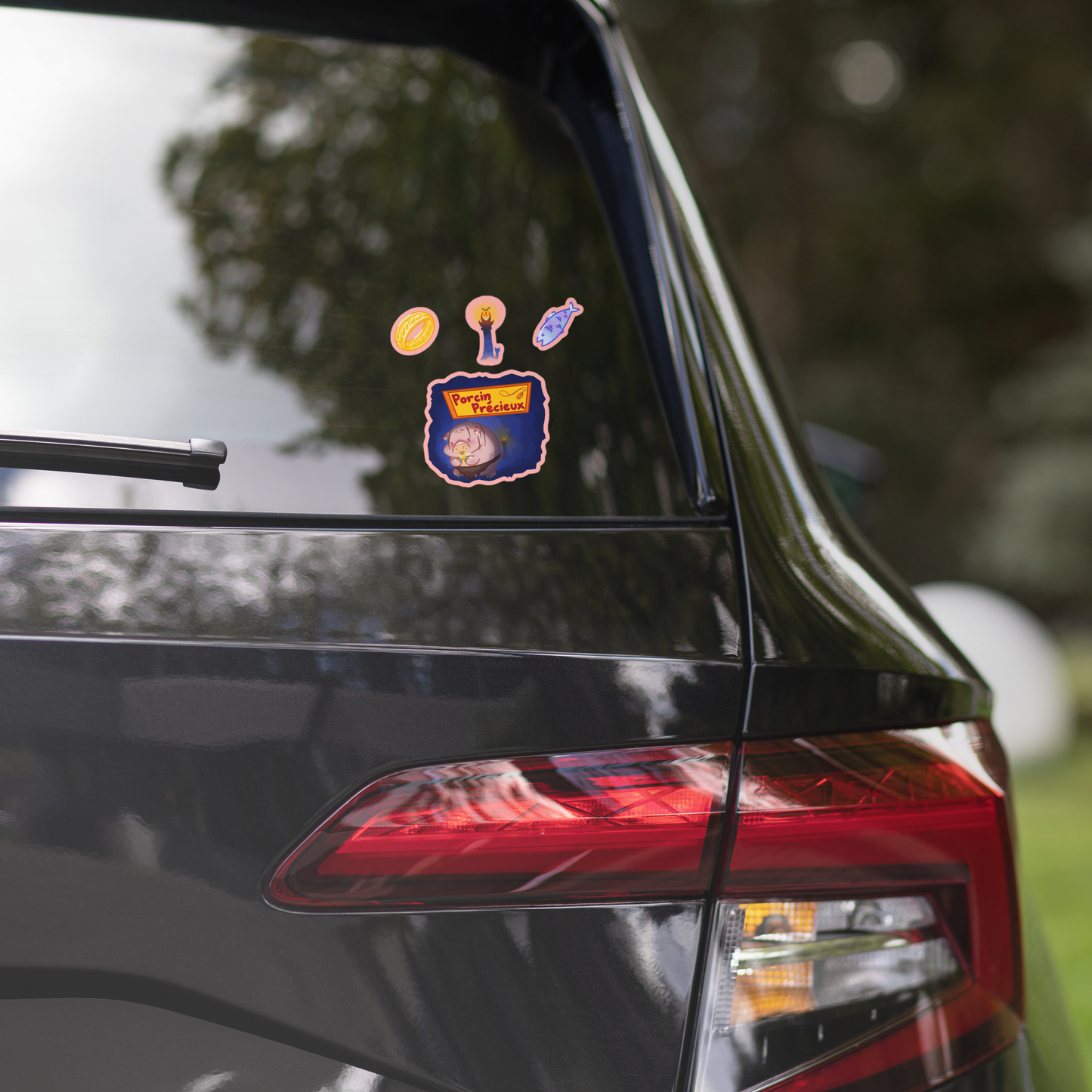 Stickers Porcin précieux