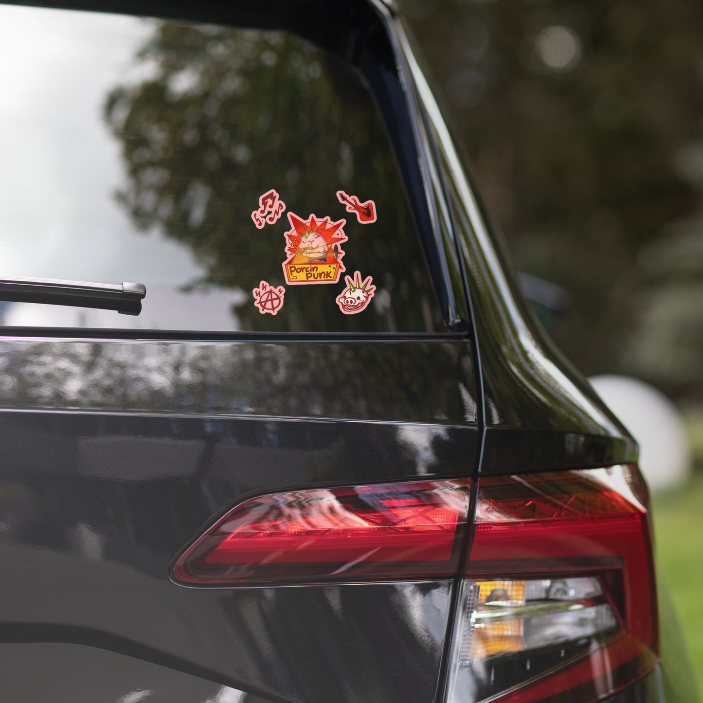Stickers Porcin Punk
