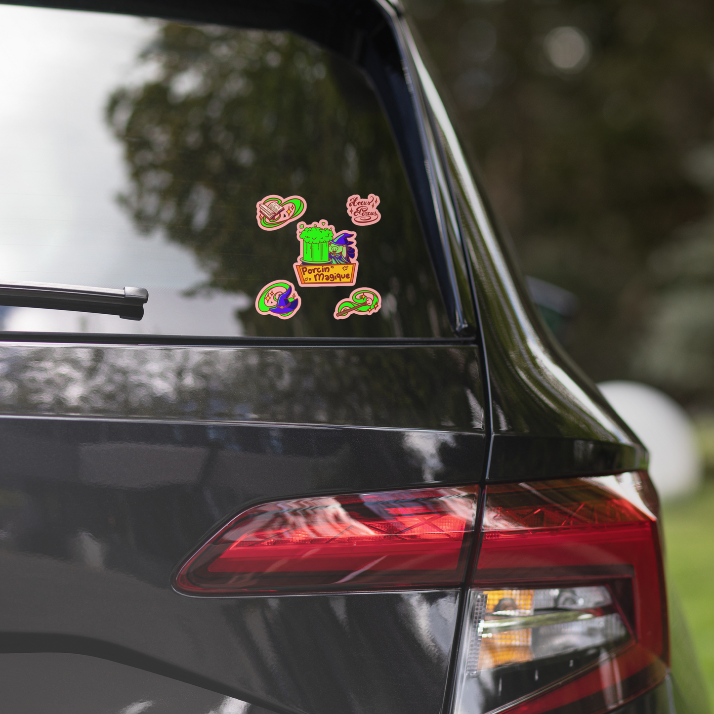 Stickers Porcin Magique