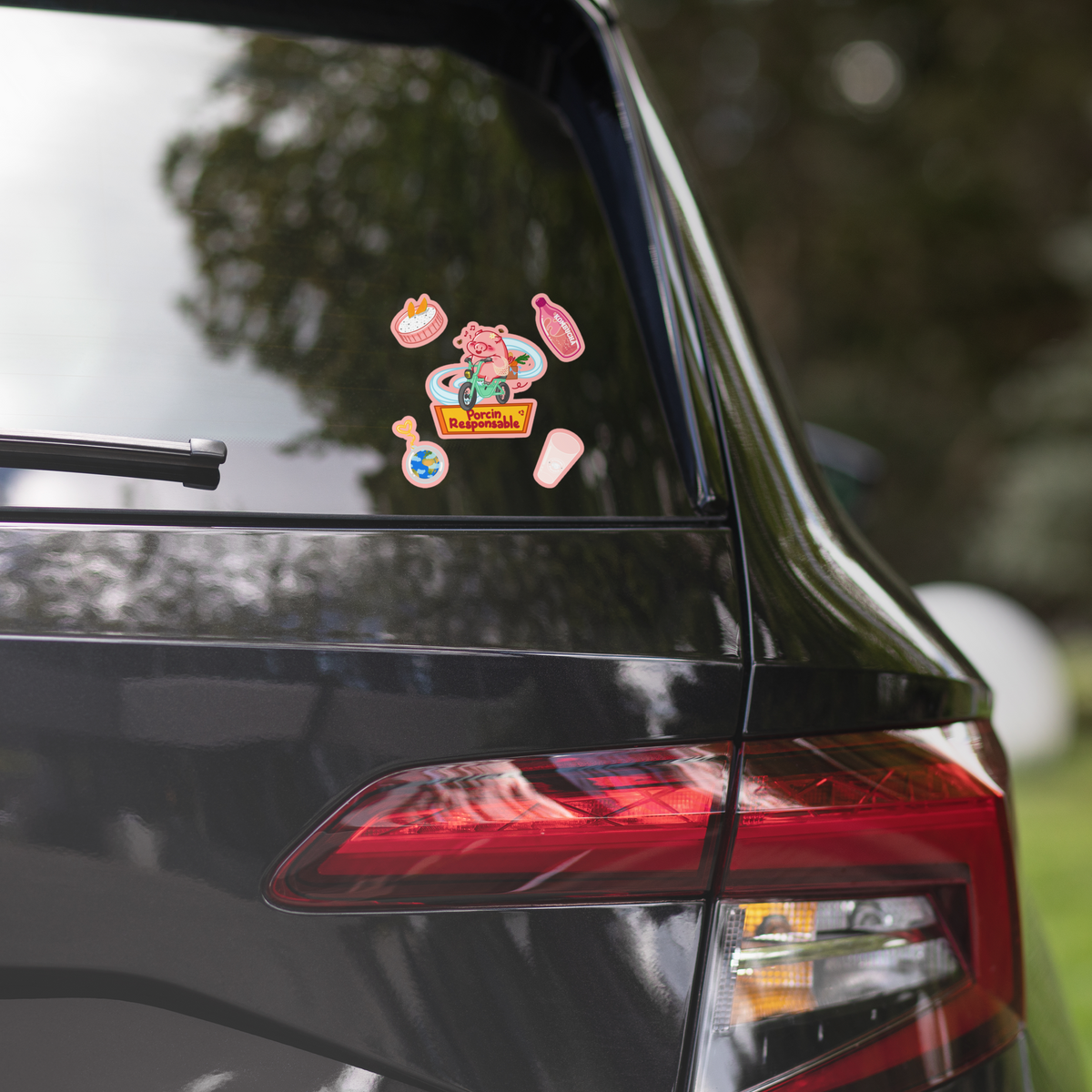 Stickers Porcin Responsable