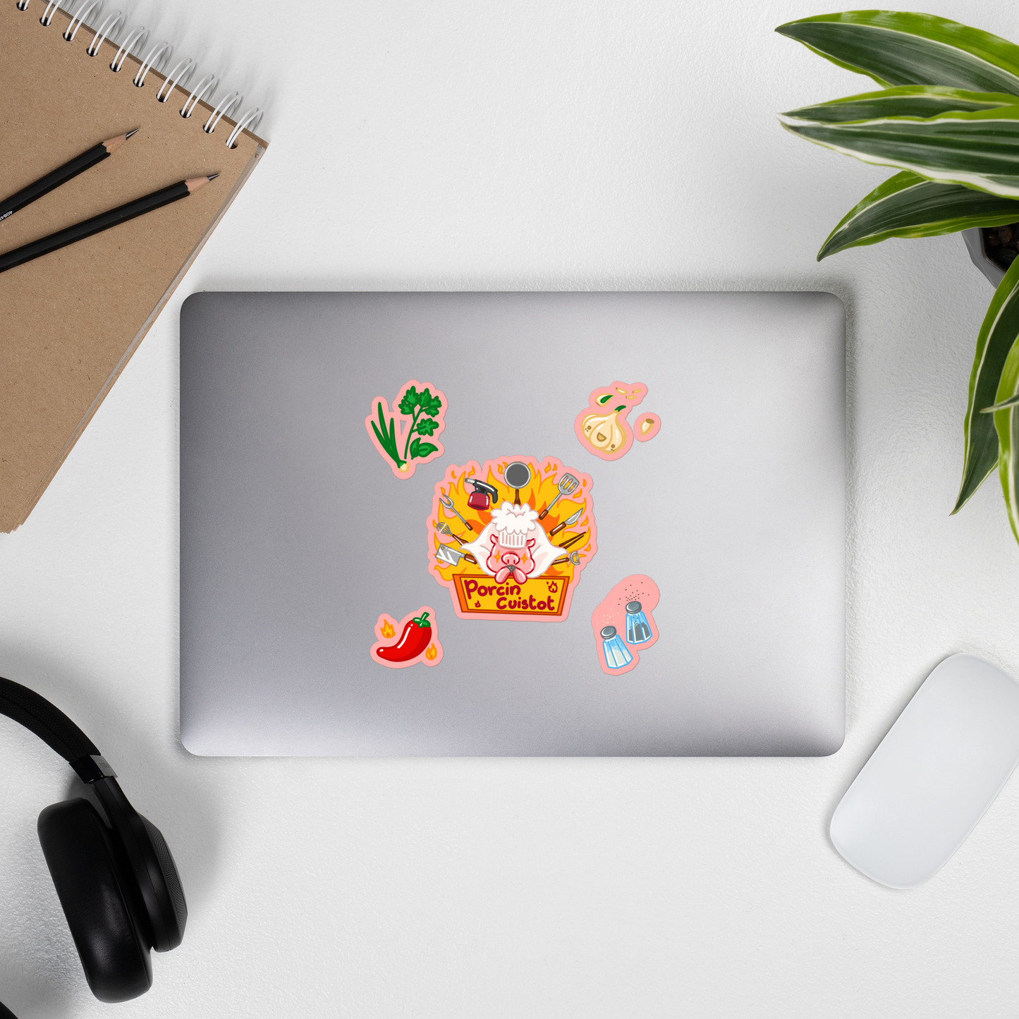 Stickers Porcin Cuistot