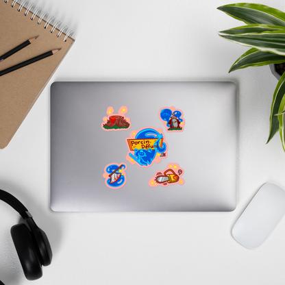 Stickers Porcin Défunt