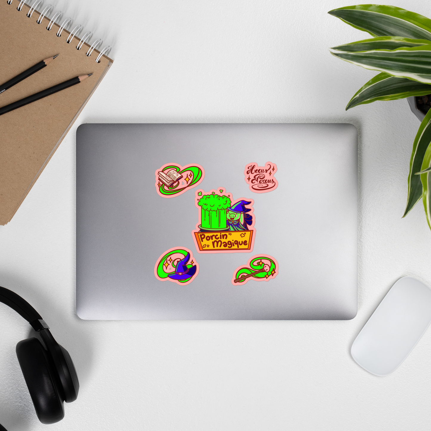 Stickers Porcin Magique